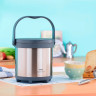Термос THERMOS TCRA-4500 CS4.5L из нержавеющей стали с емкостью для еды 563354